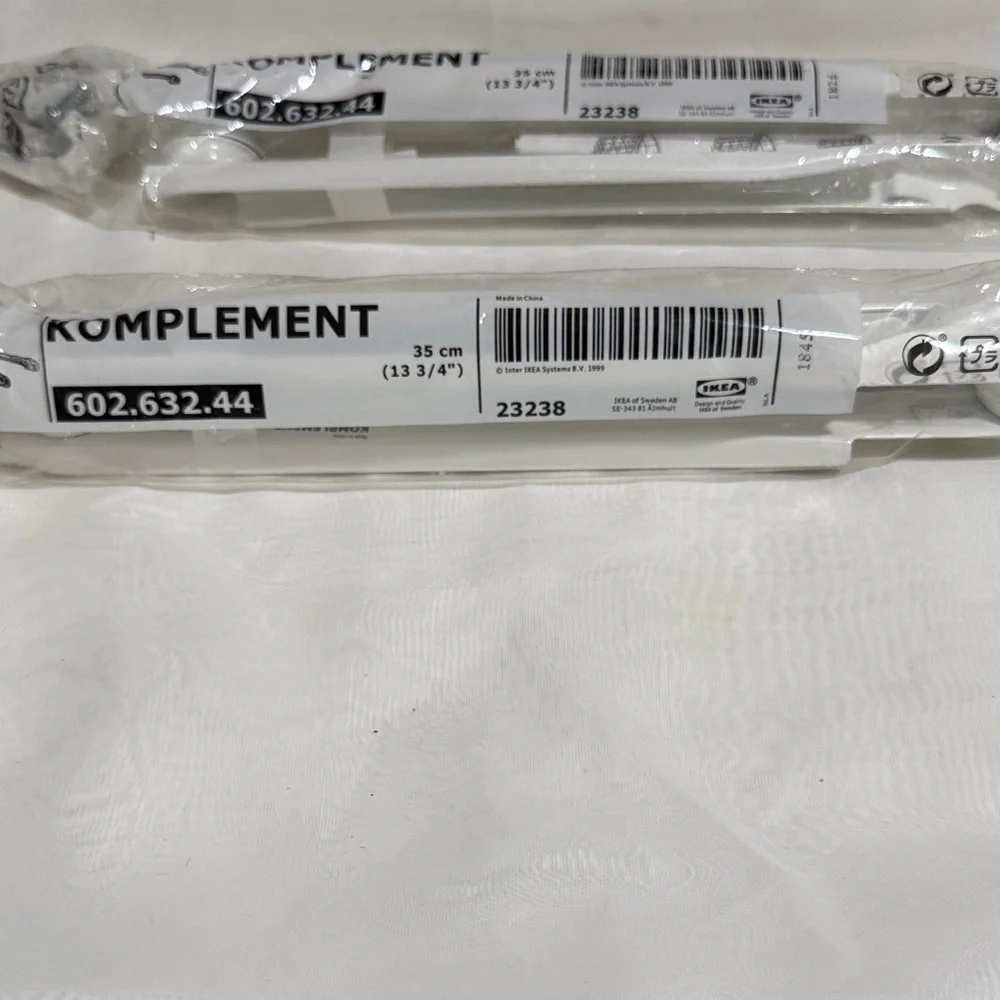 IKEA White Komplement Mesh Organizer